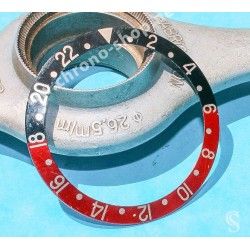 ROLEX INSERT GRADUE 24H DE LUNETTE MONTRES GMT MASTER 16700, 16710, 16760 FAT LADY COKE