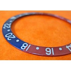 Vintage Rolex GMT Master 1675 16750 Pepsi Blue & Red Faded Bezel Watch Insert Part