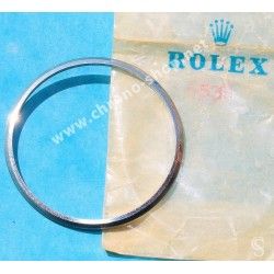 Rolex NOS rare vintage anneau de verre plexiglas montres 6538, 6536, 5510, 5508, retaining bezel ring SUBMARINER JAMES BOND 007