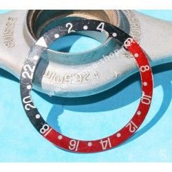 ROLEX INSERT GRADUE 24H DE LUNETTE MONTRES GMT MASTER 16700, 16710, 16760 FAT LADY COKE