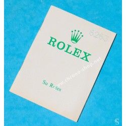 Rolex 1969 Vintage Collectable Booklet manual watch Su Rolex Oyster Spanish 5513, 1680, 1675, 6263, 1500 watches