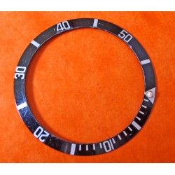 BLACK FAT FRONT ROLEX SUBMARINER BEZEL INSERT 5513 - 1680 - 5512 -1665 TRITIUM PEARL