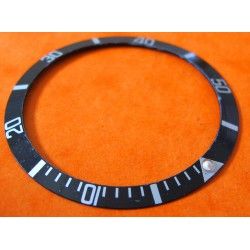 BLACK FAT FRONT ROLEX SUBMARINER BEZEL INSERT 5513 - 1680 - 5512 -1665 TRITIUM PEARL