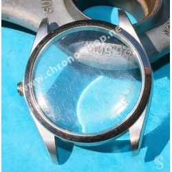 TUDOR Rare 60's Vintage Horology Watch Ssteel Screwed Caseback TUDOR 7965 OYSTER PRINCE ETA 2461