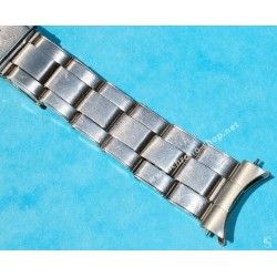 ☆☆ Old Genuine Expandable 1968 Rolex 20mm S/S Oyster Riveted Band Bracelet 5512, 5513, 1680, 1675, 1016, 6542☆☆
