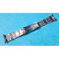 ☆☆ Old Genuine Expandable 1968 Rolex 20mm S/S Oyster Riveted Band Bracelet 5512, 5513, 1680, 1675, 1016, 6542☆☆