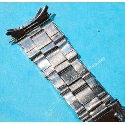 ☆☆ Old Genuine Expandable 1968 Rolex 20mm S/S Oyster Riveted Band Bracelet 5512, 5513, 1680, 1675, 1016, 6542☆☆