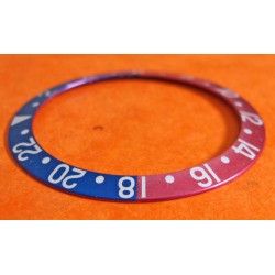 Vintage 70's Rolex GMT Master 1675 16750 Pepsi Blue & Red Faded Bezel Watch Insert Part