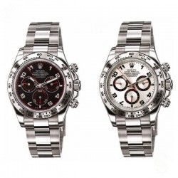 Rolex Couronne or blanc B24-704-9 montres Submariner date 116619 Daytona 116519, 116509, 116599 Triplock