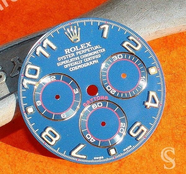 rolex daytona blue dial for sale