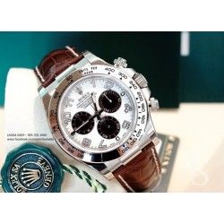 ★★ RARE Cadran Rolex Cosmograph Daytona RACING DIAL ARABIC PANDA or blanc Ref.116509,116519,116520 Cal 4130 NEUF ★★