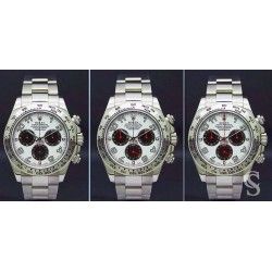 ★★ Awesome Rolex PANDA Cosmograph Daytona RACING ARABIC Dial White Gold Ref.116509, 116519, 116520 cal 4130 ★★