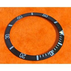 Amazing BLACK FAT FRONT ROLEX SUBMARINER BEZEL INSERT 5513 - 1680 - 5512 -1665 TRITIUM PEARL