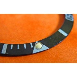 ROLEX SUBMARINER VINTAGE INSERT DE LUNETTE 5513 -1680 -5512 -1665 NOIR