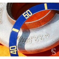 Rolex Submariner Date 18k Gold & 16613, 16803, 16808, 16618 Watch Bezel Blue Insert Graduated