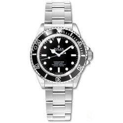 ROLEX RARE ACCESSOIRE MONTRES INSERT NOIR MONTRES 14060, 14060M SUBMARINER PERLE LUMINOVA