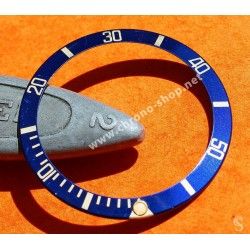Rolex Submariner Date 18k Gold & 16613, 16803, 16808, 16618 Watch Bezel Electric Blue Insert Graduated Tritium Dot
