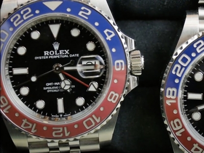 Rolex Gmt Master 126710 Differences Pepsi bezels variations colors Marks